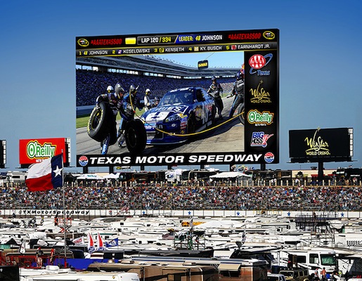 Texas Motor Speedway's 'Big Hoss' will be the world's largest HD screen next year